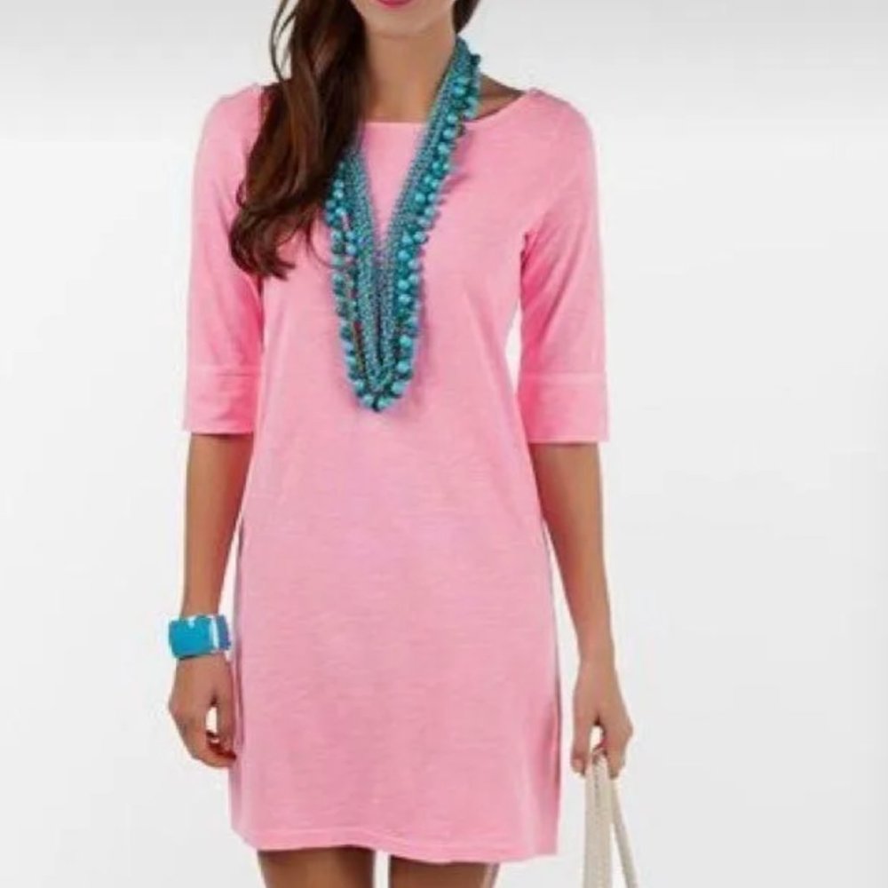 Lilly Pulitzer Pink Camie Pima Cotton Shift Dress